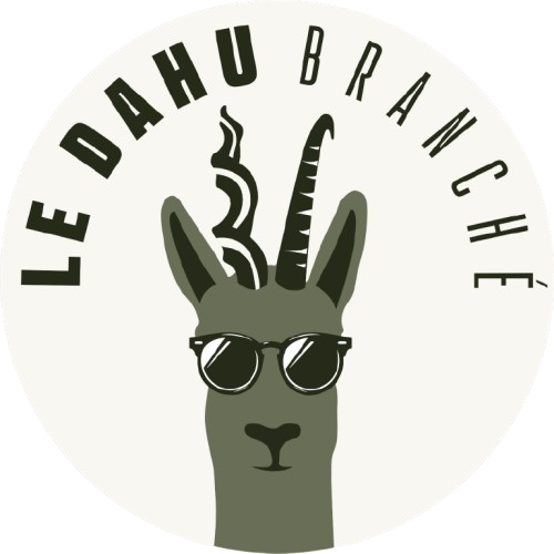 Logo Rond Dahu Branché fond transparent